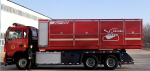 機(jī)器人運輸消防車